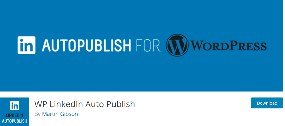 wp linkedin autopublish wordpress plugins for linkedin